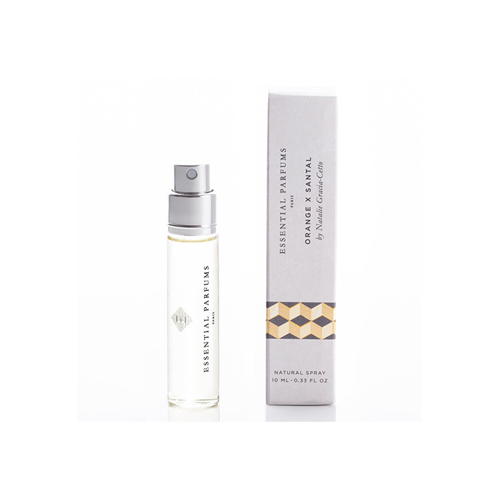 ESSENTIAL PARFUMS Orange X Santal - Mini-Taschen- und ESSENTIAL PARFUMS Orange X Santal - Mini-Taschen- und