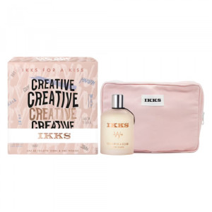 IKKS Parfum-Coffret For a Kiss "Creative" - Pochette + Eau de