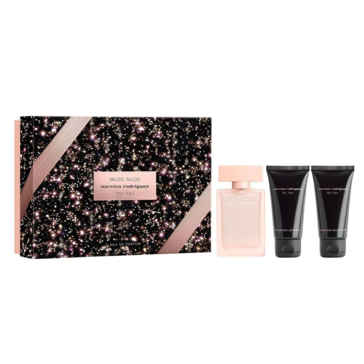 NARCISO RODRIGUEZ For Her Musc Nude Gift Set - Eau de Parfum NARCISO RODRIGUEZ For Her Musc Nude Gift Set - Eau de Parfum