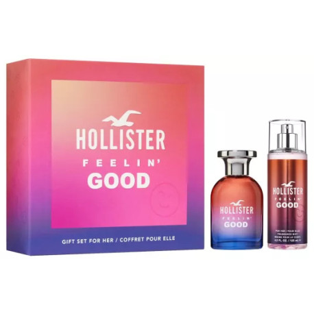 HOLLISTER Feelin' Good for Her Set - Eau de Parfum 0085715261854 HOLLISTER Feelin' Good for Her Set - Eau de Parfum 0085715261854