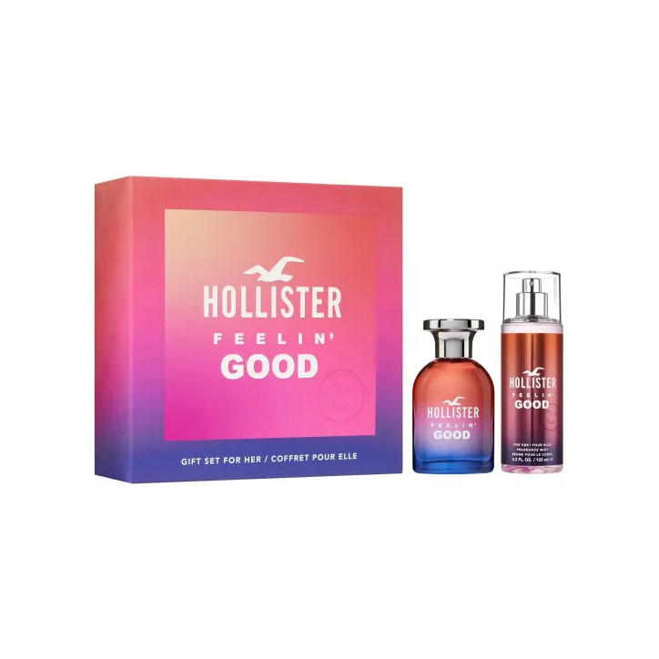 HOLLISTER Feelin' Good for Her Set - Eau de Parfum 0085715261854 HOLLISTER Feelin' Good for Her Set - Eau de Parfum 0085715261854