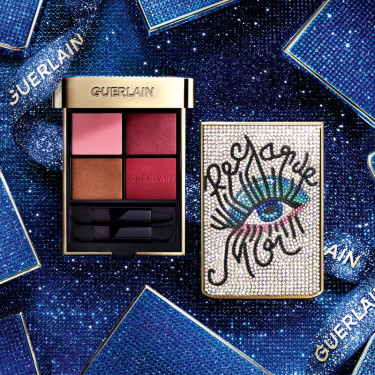 GUERLAIN-Ombres G - 888 Regarde Moi! - Eyeshadows 4 colors -