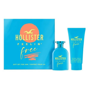 HOLLISTER Feelin' Free for Him Coffret - Eau de Toilette + Gel