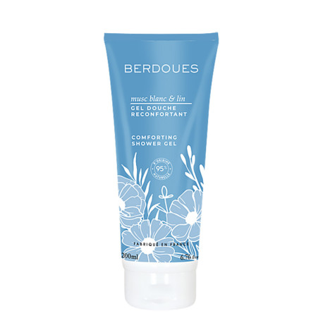 BERDOUES-Musc Blanc & Lin - Gel Douche