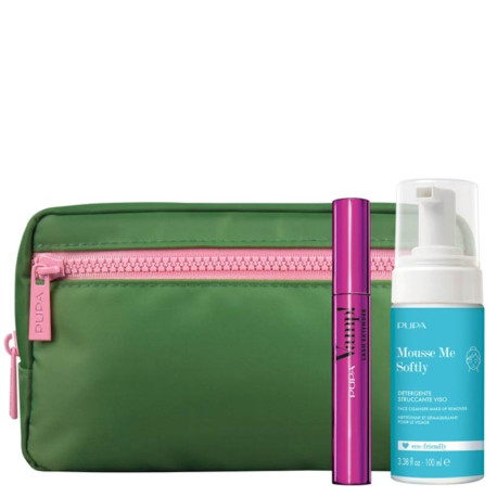 PUPA Mascara-Kit Lash Extender, Reinigungsschaum & Etui PUPA Mascara-Kit Lash Extender, Reinigungsschaum & Etui