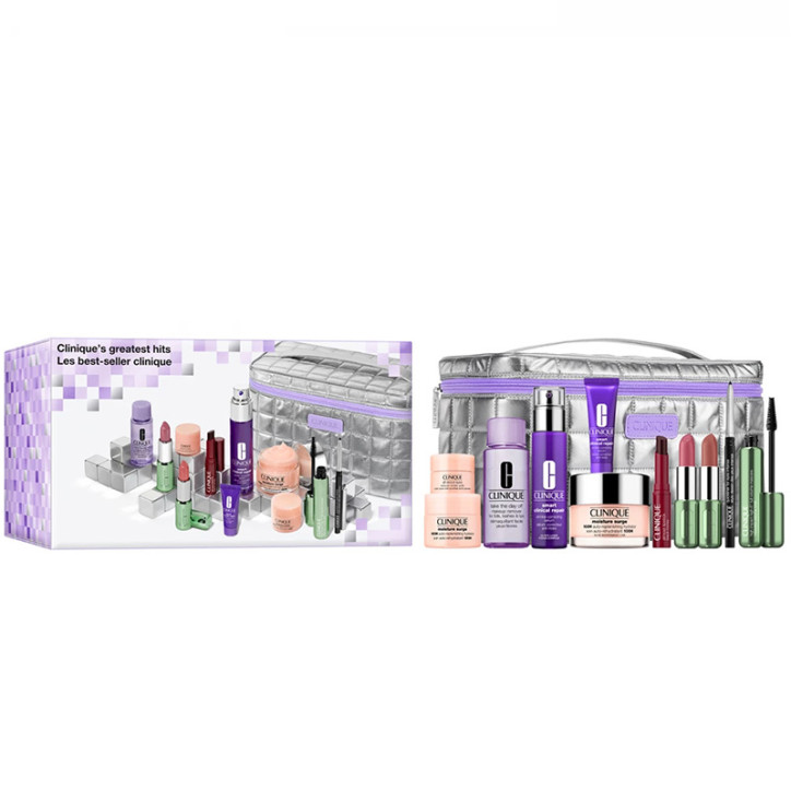 CLINIQUE BLOCKBUSTERS - Ritualpflege- und Make-up-Geschenkset CLINIQUE BLOCKBUSTERS - Ritualpflege- und Make-up-Geschenkset