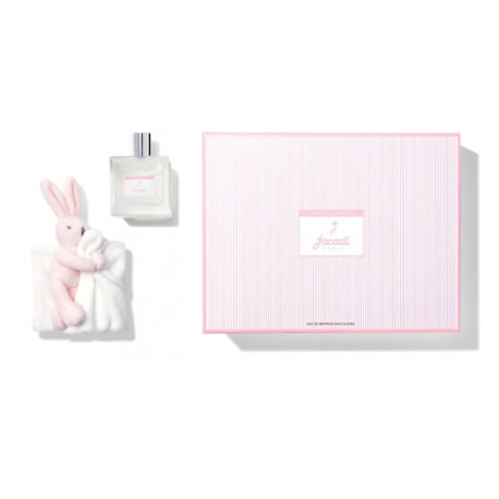 JACADI-Tiny Box - Rabbit Soft Toy + Fragrant Water