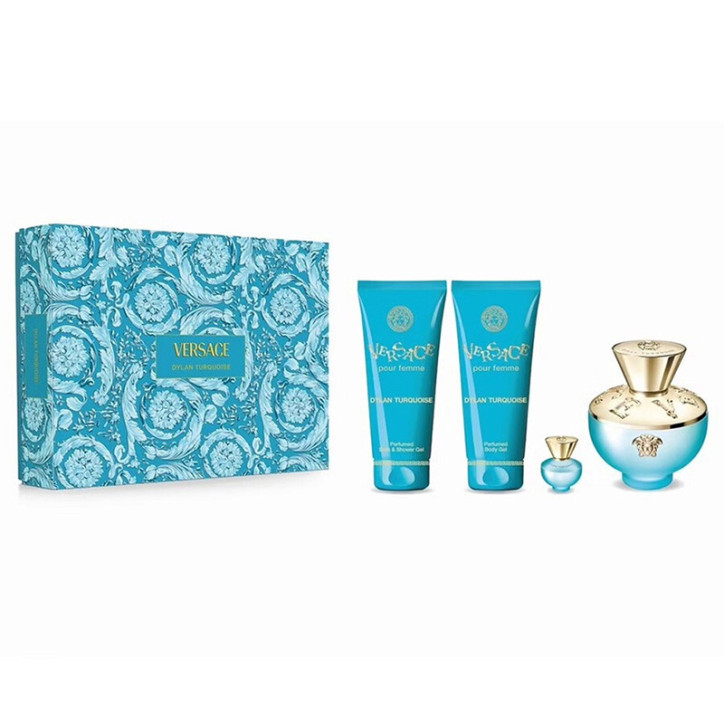 VERSACE Dylan Turquoise Pour Femme Geschenkset - Eau de VERSACE Dylan Turquoise Pour Femme Geschenkset - Eau de