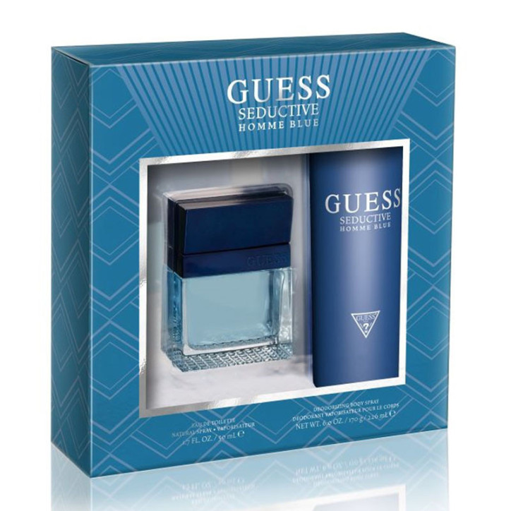 GUESS Verführerischer Homme Blue Geschenkset - Eau de Toilette