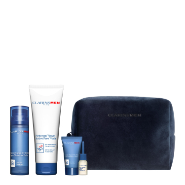 Coffret ClarinsMen - Baume Super Hydratant & Nettoyant visage CLARINS