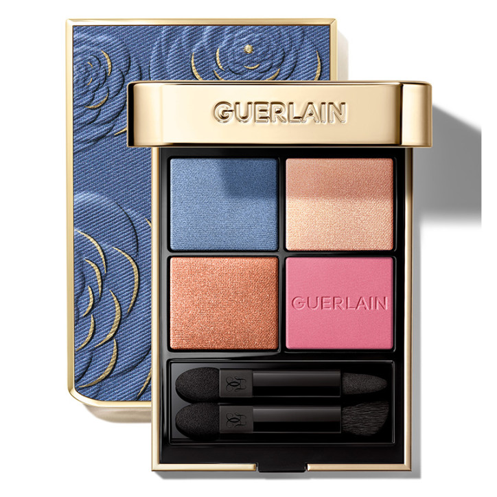 GUERLAIN Ombres G Denim Blossom - Lidschatten 4 Farben - GUERLAIN Ombres G Denim Blossom - Lidschatten 4 Farben -