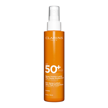 CLARINS Spray Solaire Lacté Très Haute Protection Corps SPF50+