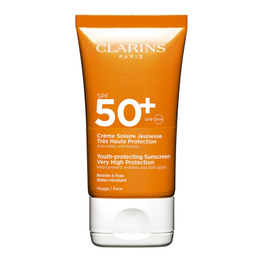 CLARINS Crème Solaire Jeunesse Très Haute Protection Visage