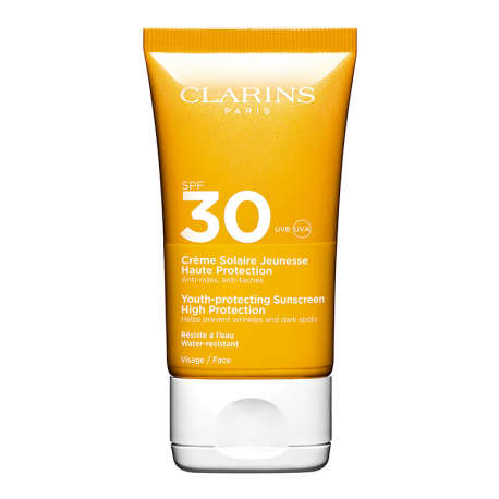 CLARINS Crème Solaire Jeunesse Haute Protection Visage SPF30