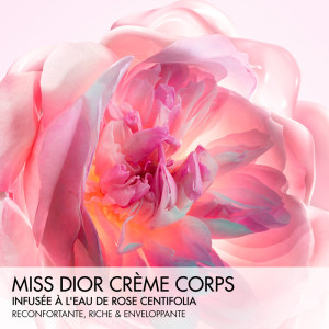 Miss Dior Crème Corps Réconfortante - Crème hydratante parfumée pour le corps