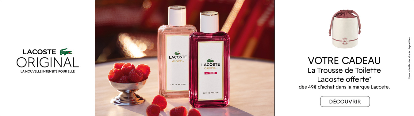 Nouveau parfum pour femme Lacoste Original Eau de Parfum intense