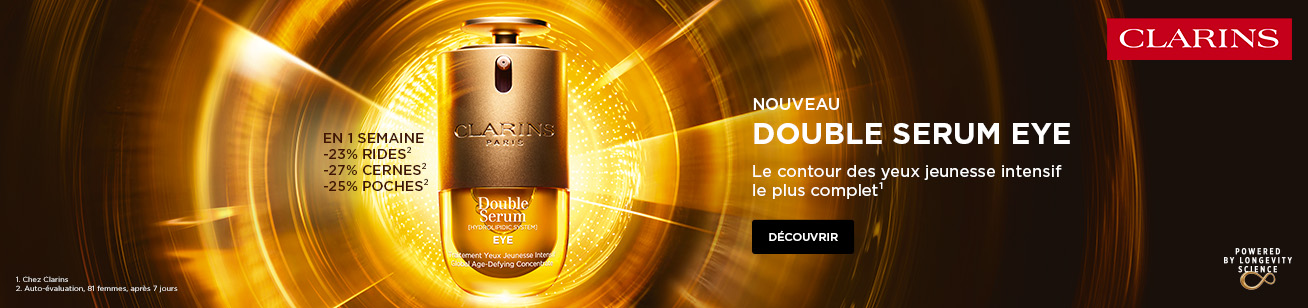 Clarins new Double Serum Eye