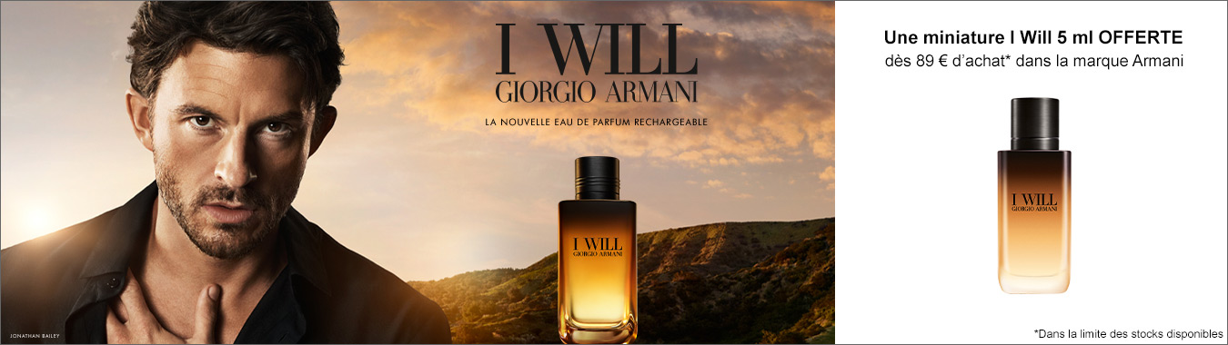 I Will Giorgio Armani Nouveau parfum pour homme