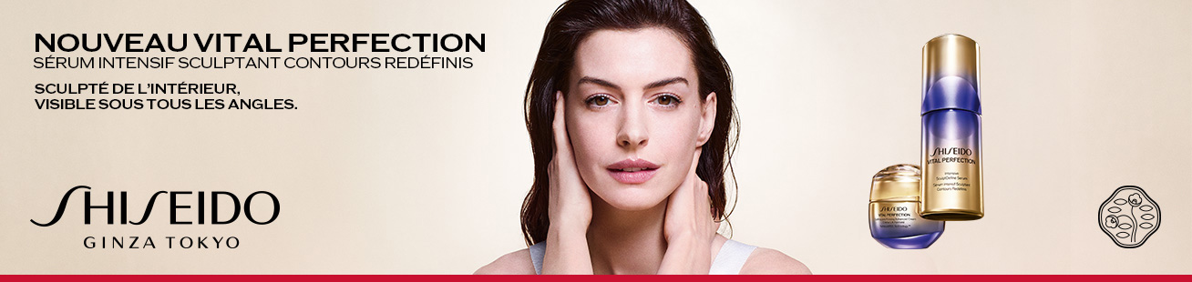 Soins Shiseido Nouveau serum Vital Perfection