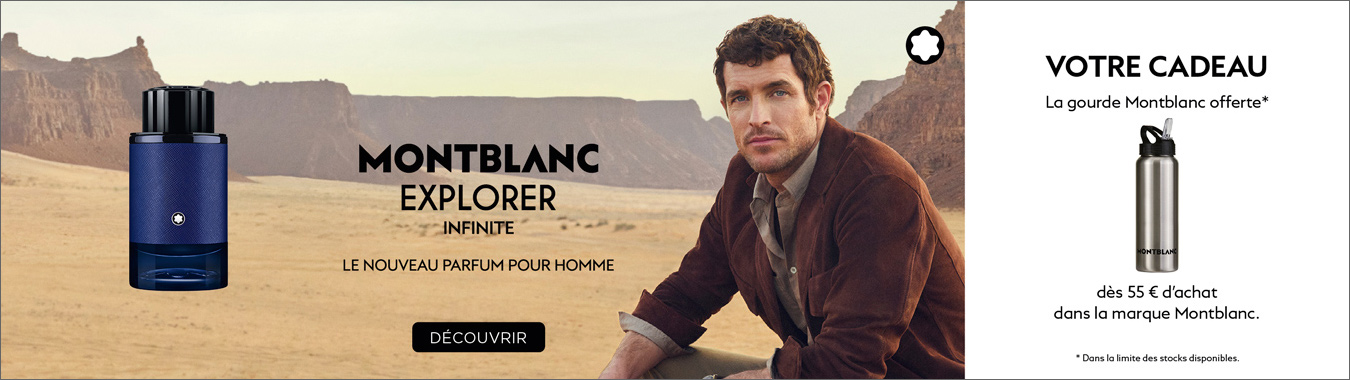 Nouveau parfum pour homme Montblanc Explorer Infinite