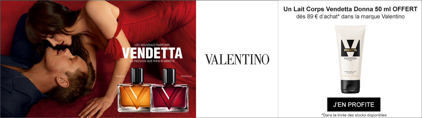 Les Nouveaux Parfums VALENTINO Vendetta Uomo et Donna