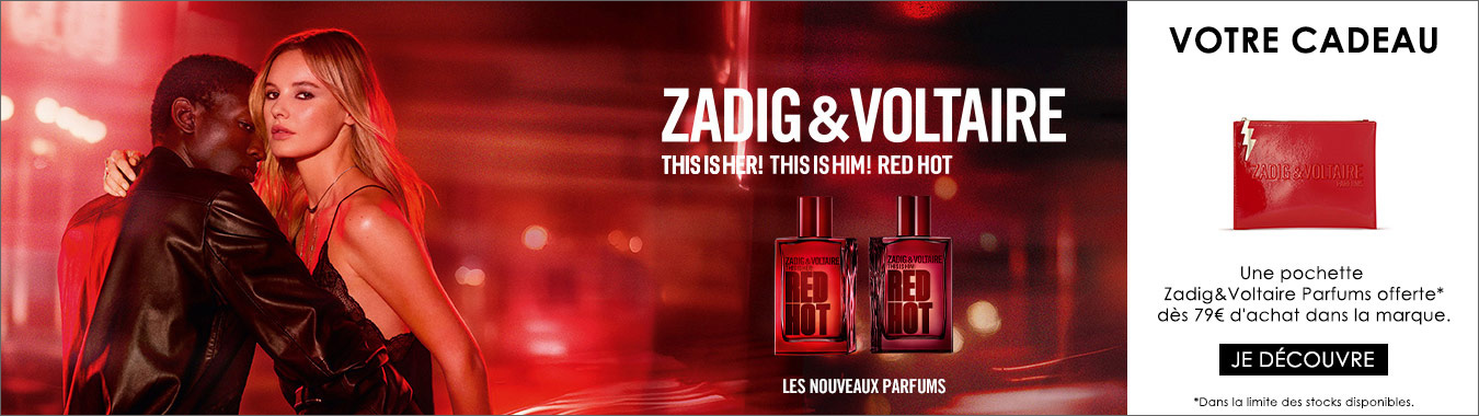 Nouveau parfum Zadig&Voltaire This is Her Red Hot et This is Him Red Hot