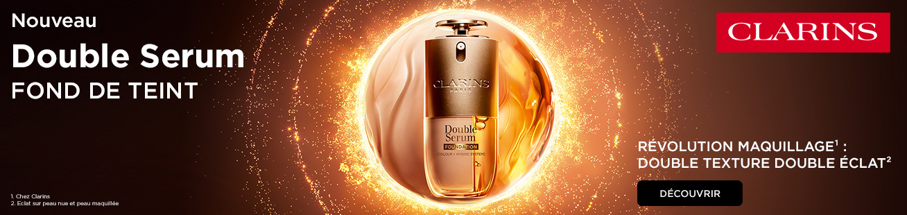 Clarins new Double Serum fond de teint