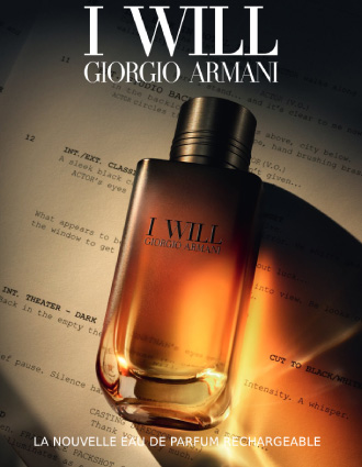 Neuer Herrenduft I WILL von Giorgio Armani