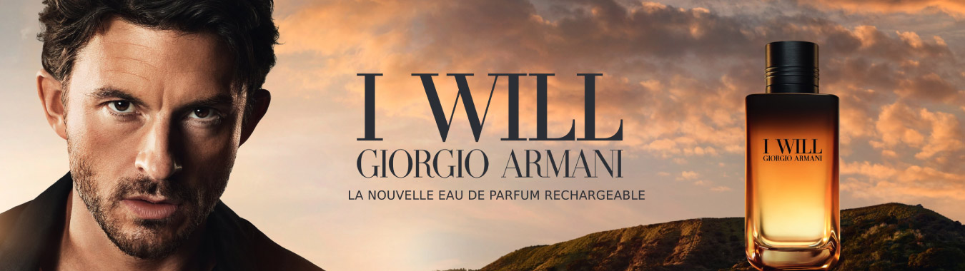 I Will new Giorgio Armani fragrance for men