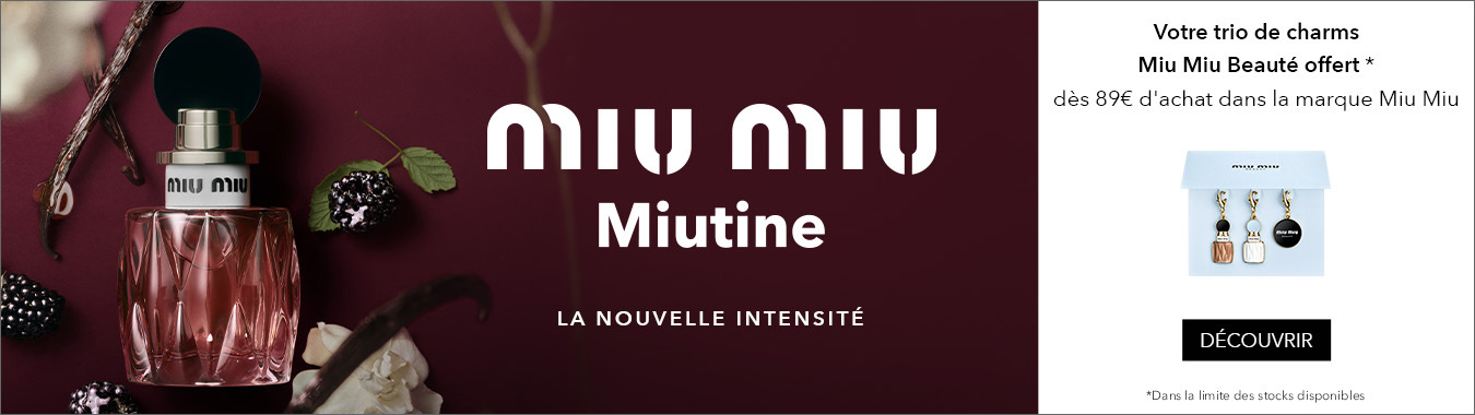 Nouveau parfum pour femme MIU MIU Miutine Intense