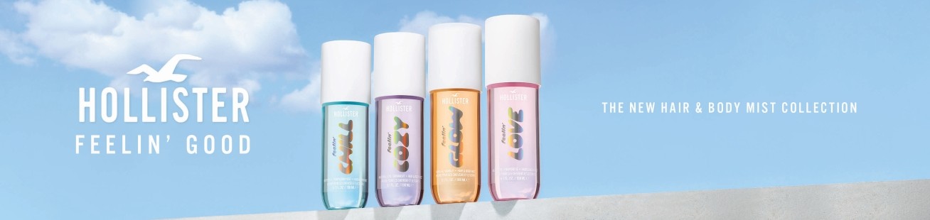 parfums et brumes corps Hollister