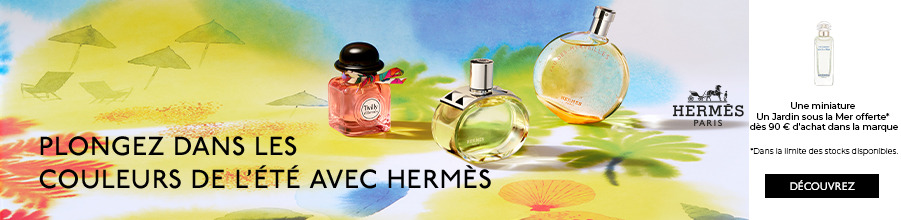 Herm&egrave;s nouveau parfum Un Jardin sous la Mer eau de toilette